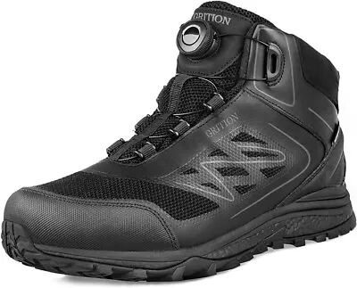 Men's Walking Hiking Waterproof Boots Outdoor Trekking Shoes UK Size 9 GRITION • £32.99