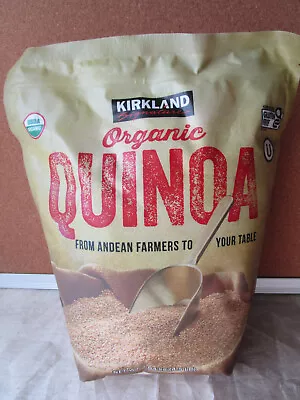 Kirkland Signature Organic Quinoa 4.5 Lbs New Free Shipping 5-26 • £17.69