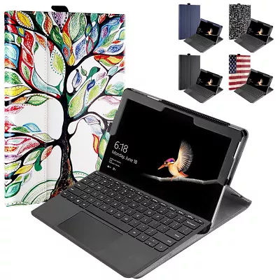 For Microsoft Surface Go Case Poetic [Slim Fit] Folio Leather Stand Case Cover • $9.95
