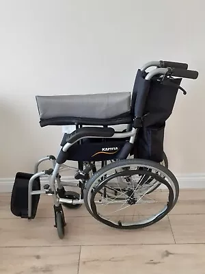 Karma Ergo Lite 2 Wheelchair Self Propel 18 : Folding Model Km-2512 • £150