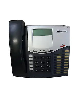 Mitel 8520 550.8520 LCD Office Phone Base & Handset + Stand Only Tested Working • $22.29