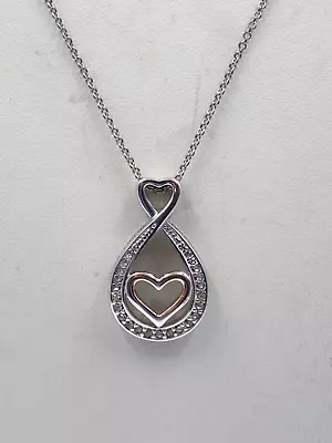 Mother / Daughter Necklace ~ Wrapped Around Each Other's Hearts Forever • $19.99