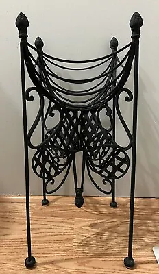Wrought Iron French Urn Planter Jardinière 20” • $350