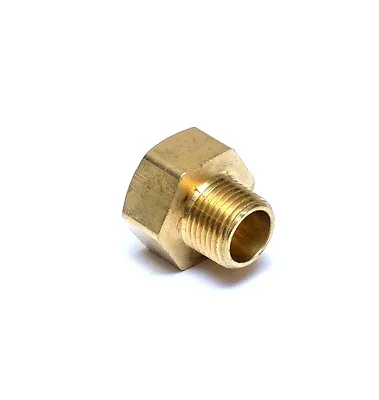 Reducer 3/4 Female Npt To 1/2 Male Npt Pipe Adapter Brass Fitting Water Air Gas  • $10.70