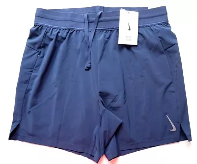 Nike Yoga Training Dri Fit Infinilon 2in1 Shorts Navy Dc5320-410 Men All Sizes • $55.98