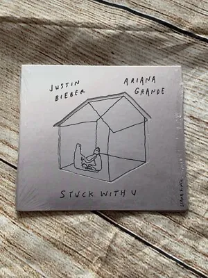 JUSTIN BIEBER & ARIANA GRANDE Stuck With U Original Cover CD 2020 New Sealed • $2.99