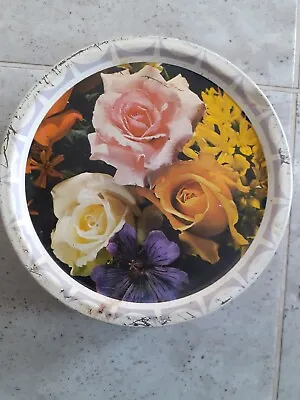 £4 • Buy Vintage Mackintosh Quality Street Tin (Roses/Flower Design)