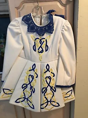 Irish Dance Costume Length25 Inches Width 14 Inches. Arm Length 17 Inches  Total • $200