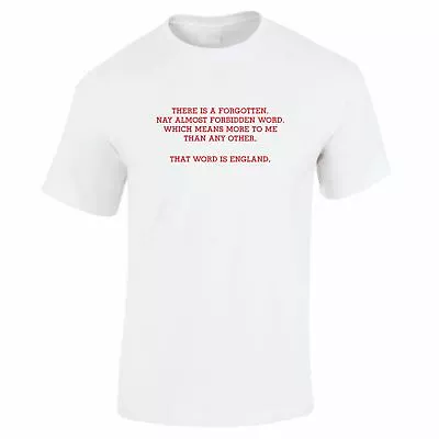 £10.97 • Buy St George's Day T Shirt Accessories - England Flag Tees For Men - That Word