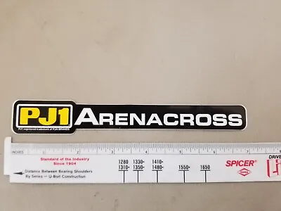 PJ1 AREANACROSS Sticker Decal Sx Mx Vintage AHRMA Motocross GNCC SUPERCROSS AMA  • $6