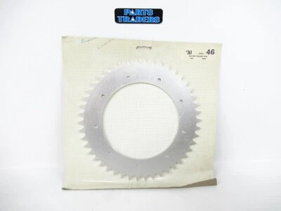 $79.99 • Buy Sprocket Specialists Aluminum Rear Sprocket 46 Tooth Silver Bultaco Palmory Hub