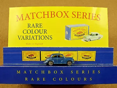 Old Vintage Lesney Matchbox # 46 Morris Minor 1000 Blue • $68