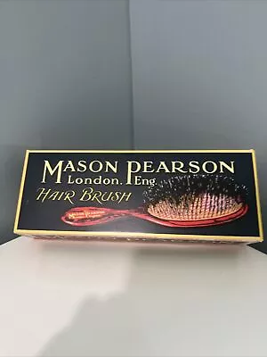 Mason Pearson Popular Bristle And Nylon Brush (BN1) - Dark Ruby/Black • $129.99