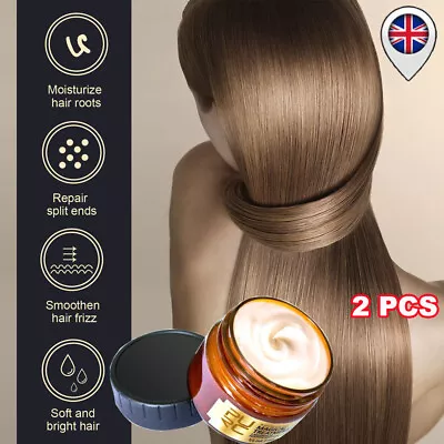 Keratin Protein Collagen Hair Mask For Dry Damaged Hair Repair Treatment Mask UK • £9.95