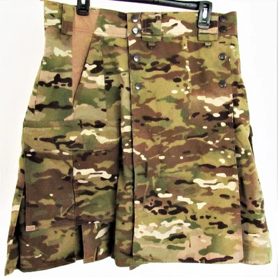 $99.99 • Buy Kilt Camouflage Men's Size 34 Camo Tactical 5.11 Green Brown VGC Free Shipping