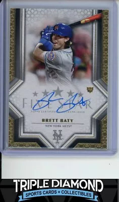 2023 Topps Five Star Brett Baty Rookie Autograph Auto Mets I368 • $0.99