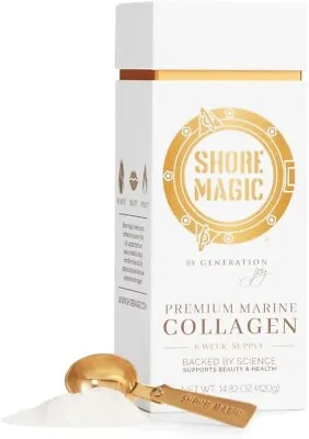 Shore Magic By Generation Premium Marine Collagen 6 Week Supply - New Sealed • $123.45