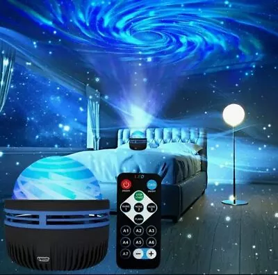 LED Galaxy Projector Light Colorful Rotating Lamp KTV Disco DJ Party Stage Light • £9.85