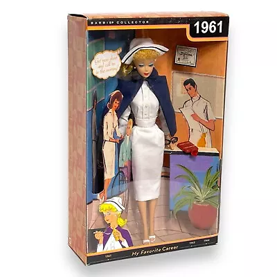 Registered Nurse Barbie 1961 My Favorite Career Collector Doll Mattel 2009 RN • $219.99