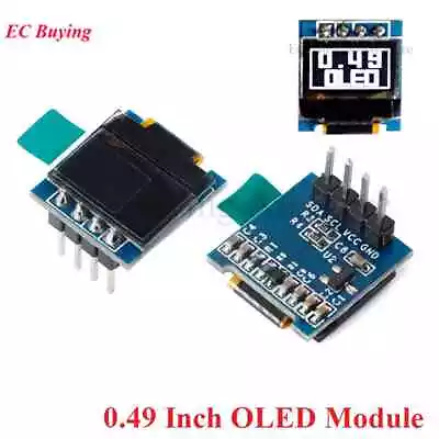 0.49  OLED Display 64x32 White Screen I2C Interface SSD1306 For Arduino • $10.46