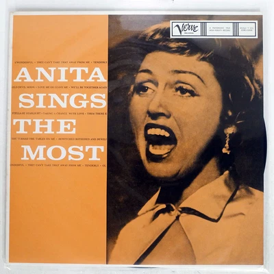 $6.99 • Buy Anita O'day Anita Sings The Most Verve 20mj0008 Japan Vinyl Lp