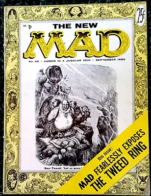 MAD Magazine #25 Sept 1955! VG+/FINE! 5.0! A SHARP TIGHT CLASSIC! $0.99 Start!!! • $1.60