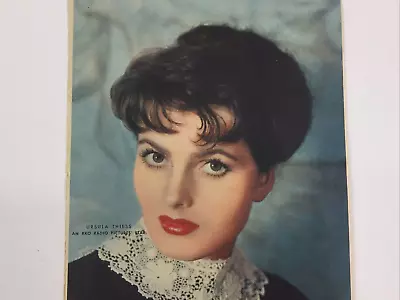 Ursula Thiess RKO Radio Pictures Star Photo By Vintage Metal Craft Frame.  5 X 7 • $14.22