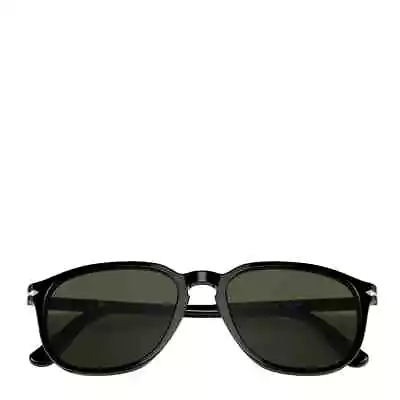 Persol 0PO3019S 95/31 55 Sunglasses Black / Green • $279.71