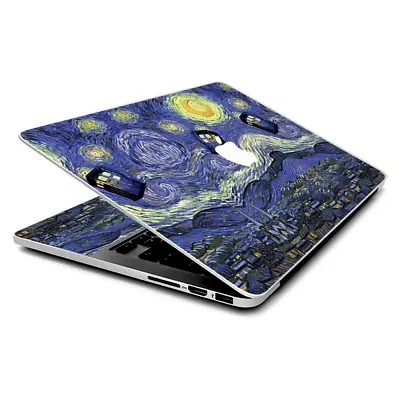Skin Wrap For MacBook Pro 15 Inch Retina  Tardis Starry Night • $16.98