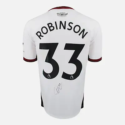 £230.99 • Buy Antonee Robinson Signed Fulham Shirt 2022-23 Home [33]