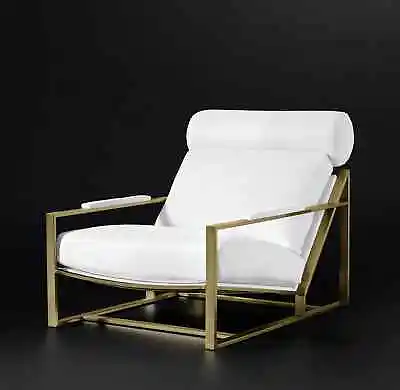 RARE FIND: TWO Matching RH Modern Milo Baughman Model #3418 (1965) Chairs • $8999
