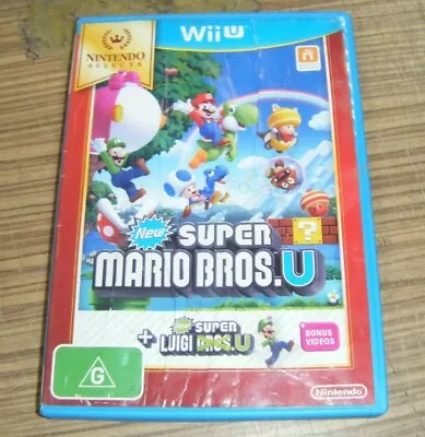 Nintendo Wii U Game - New Super Mario Bros. U (Nintendo Selects Nb) • $24.99