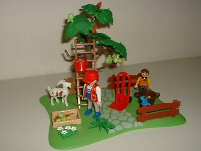 Playmobil Country Life Apple Harvest Farm Set • £10