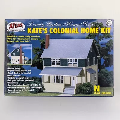 Atlas #2844 N Scale Kate's Colonial Home Kit • $28.80