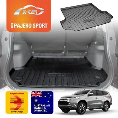 $55.05 • Buy Heavy Duty Cargo Mat Boot Liner Luggage Tray For Mitsubishi Pajero Sport 2015-22