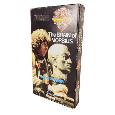£6.25 • Buy 1987 Doctor Who The Brain Of Morbius VHS Tape - Vintage W/Slip Cover Paper Case