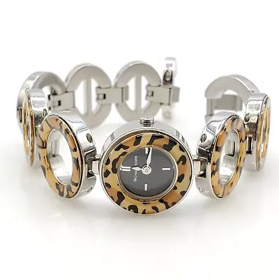 Michael Kors MK4073 Tiger Quartz WR5ATM Watch Bracelet 7.5in Runs New Battery • $9.99