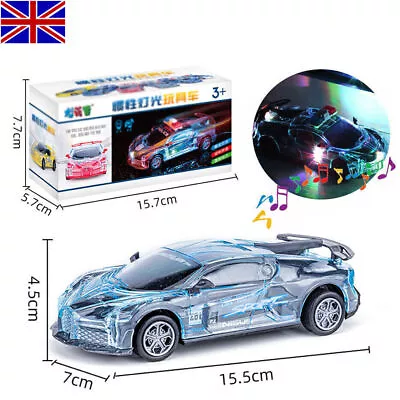 Kids Toys For Boys Cool Car LED Light Music 2 3 4 5 6 7 8 Year Old Age Xmas Gift • £8.70