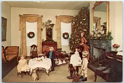 Postcard Children's Old Fashioned Christmas Party Miller House Hagerstown MD • $3.46