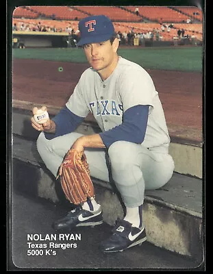 1990 Mother's Cookies Nolan Ryan #4 Nolan Ryan Texas Rangers • $2.49