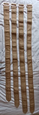 £10 • Buy ×4 British Military Army Service Tunic Uniform Jacket Belts Fad