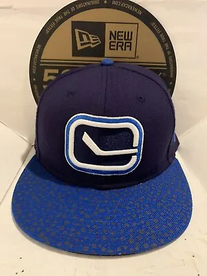 Vancouver Canucks New Era 59fifty Fitted Size 7 1/4 • $18.89