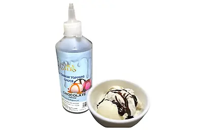 Ice Cream Topping Syrup Sauce Flavouring Waffle Pancake Cone 625ml Bottles  • £6.99