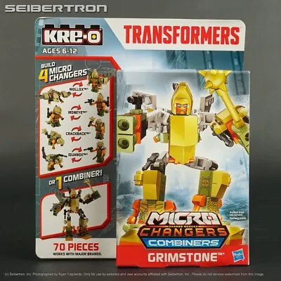 GRIMSTONE Transformers Kre-o Micro-Changers Combiner Hasbro 2014 New • $60.13