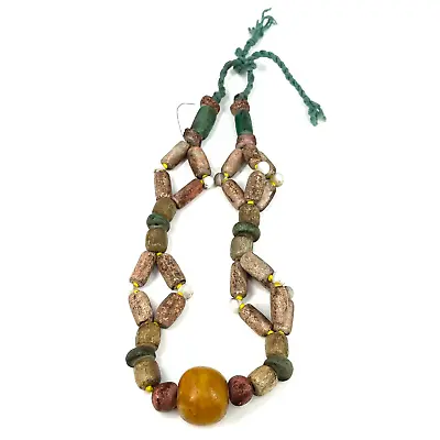 Moroccan Berber Trade Bead Necklace • $125