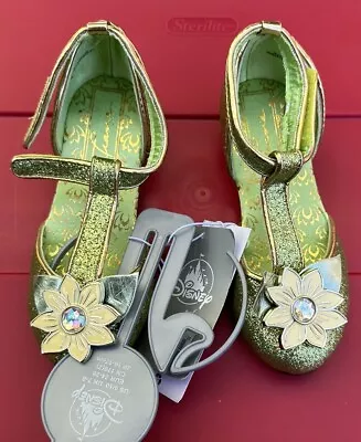 Disney Store Girl's Tinker Bell Flower Shoes 9/10 Rare NWT • £36.48