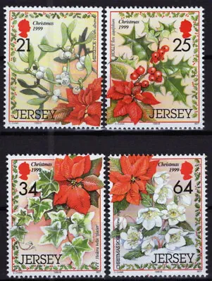 ZAYIX Jersey 929-932 MNH Christmas Flowers Plants 0920223SM18M • $4.60