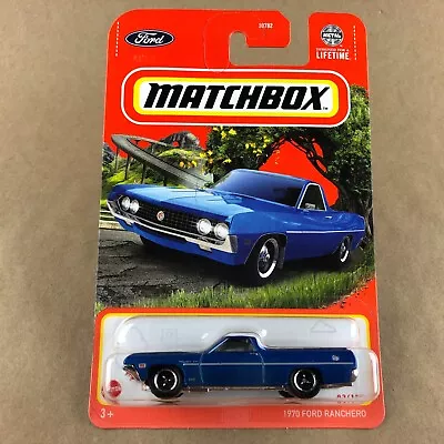 2024 Matchbox 1970 Ford Ranchero Blue 83/100 1:64 Scale Diecast Car #83 • $2.99