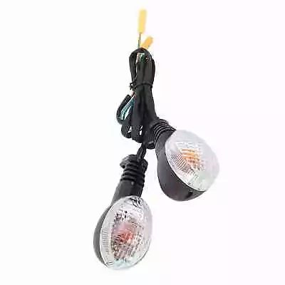 Black&White Turn Signal Light Lamp For Kawasaki Para 250 Motorcycle Modifi • $15.68