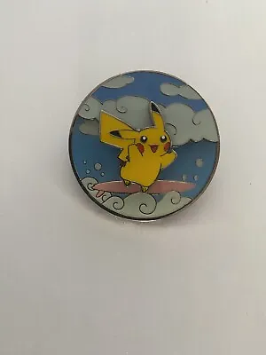 £4.40 • Buy Pokemon TCG Pikachu Flying & Surfing Celebrations Enamel Pin Badge!